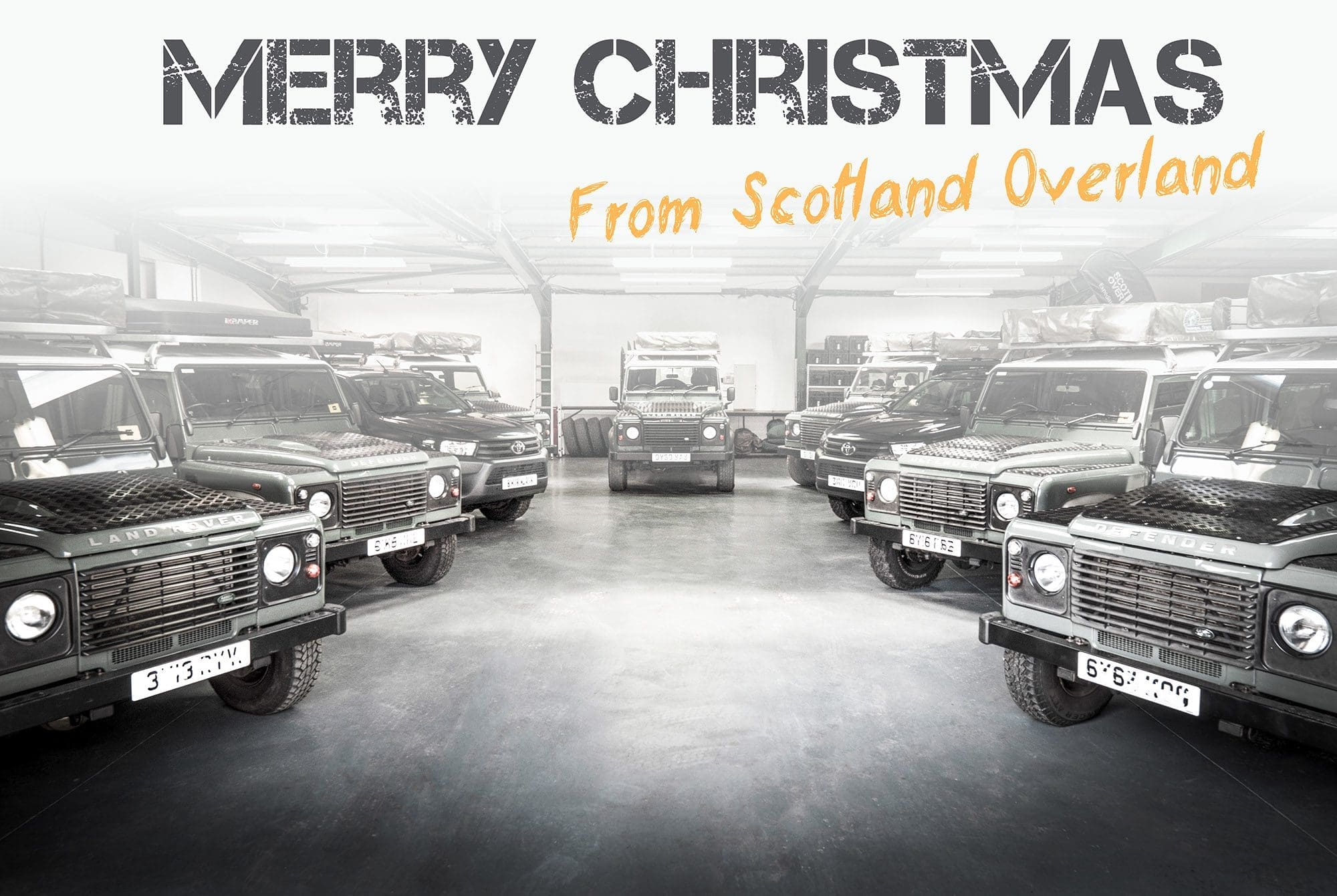 Scotland Overland Christmas Card 2021